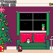 Christmas Kitten Chaos Image