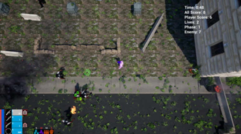 Cooperative Multiplayer Top Down Shooter screenshot