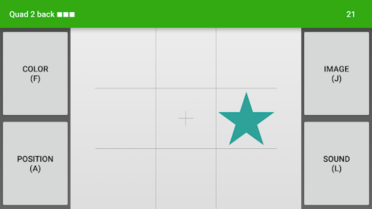 Brain N-Back Prime screenshot