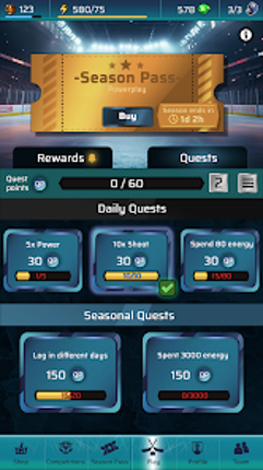 PowerPlay: Ice Hockey PvP Game screenshot