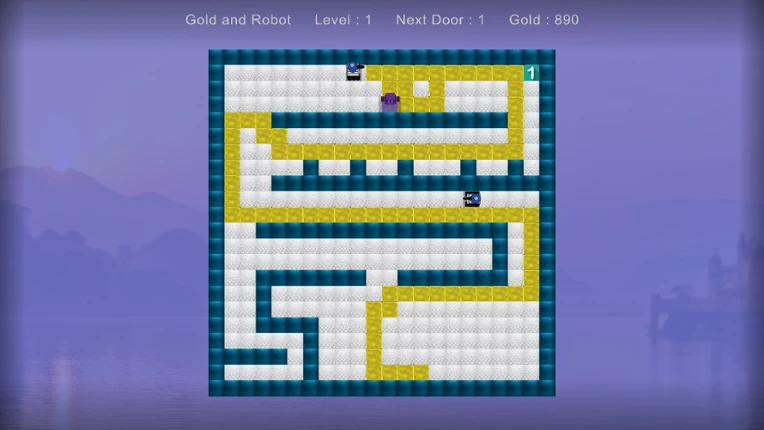 Gold and Robot Image