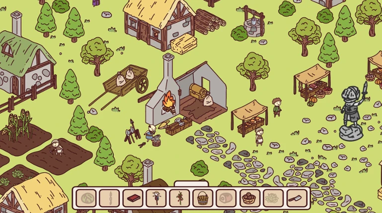 Hidden Doodles: Medieval Town screenshot