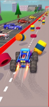 Stunt Car - Slingshot Games 3D screenshot