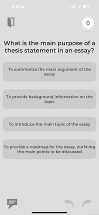 Thesis+ screenshot