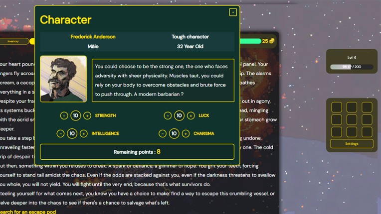 A Spaceship Accident screenshot