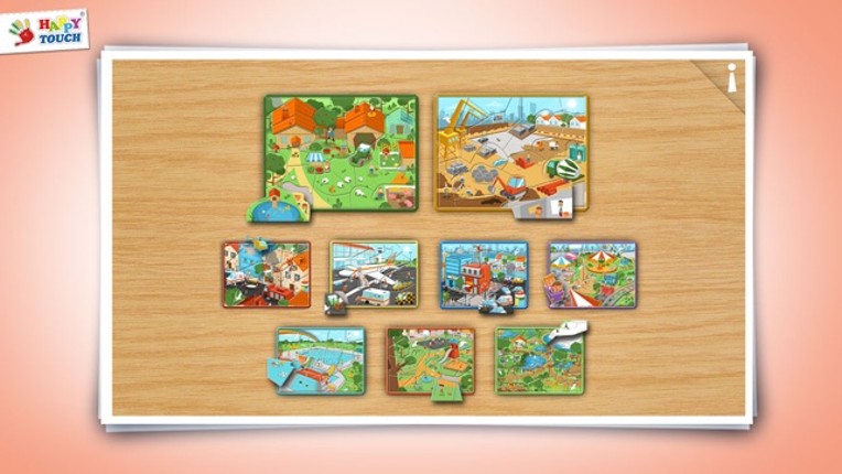 Activity City Puzzle Pack - Kids App by Happy-Touch® Free Image