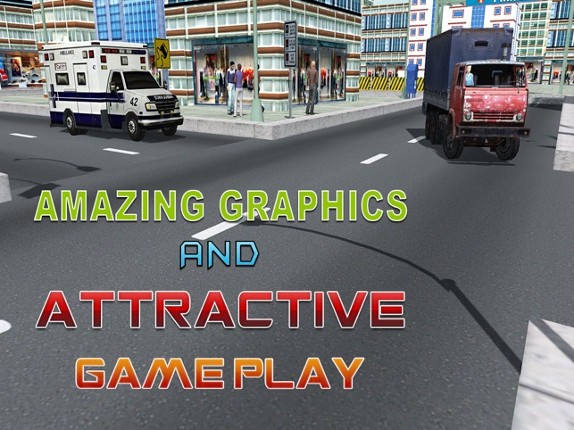 Ambulance Hospital Parking – Drive &amp; park vehicle in this extreme driver simulator game Image