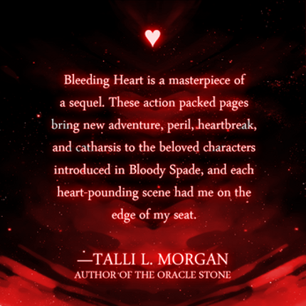 Bleeding Heart (Book #2 of the Cardplay Duology) Image