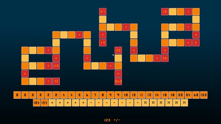 Cross Numbers screenshot