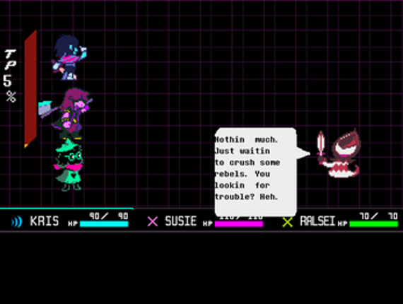 DeltaruneAI Chapter 1 screenshot