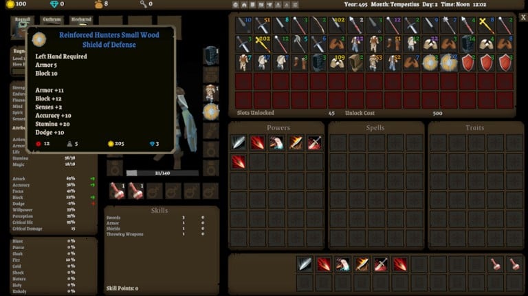 Descending: Curse of the Blood Crown screenshot