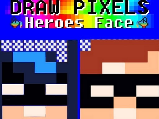 Games like Draw Pixels Heroes Face