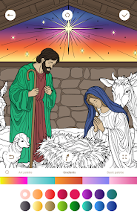 Aesthetic Bible: Coloring Book Image