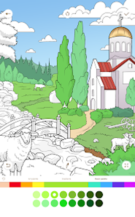 Aesthetic Bible: Coloring Book screenshot