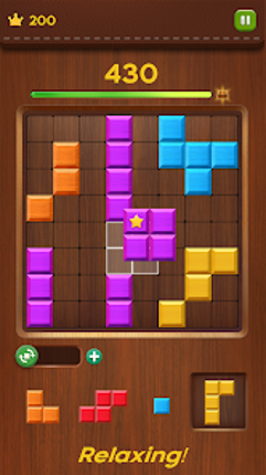 Block Puzzle Wood Classic 1010 screenshot