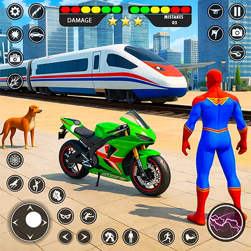 Games like Spider Rope Hero City Rescue