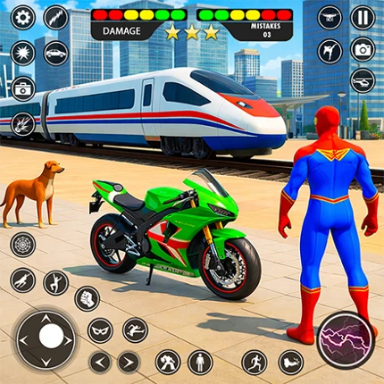 Spider Rope Hero City Rescue Image