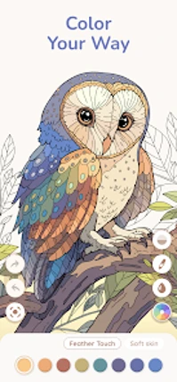 Happy Art: Color Your Way Image