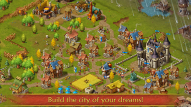 Townsmen Premium Image