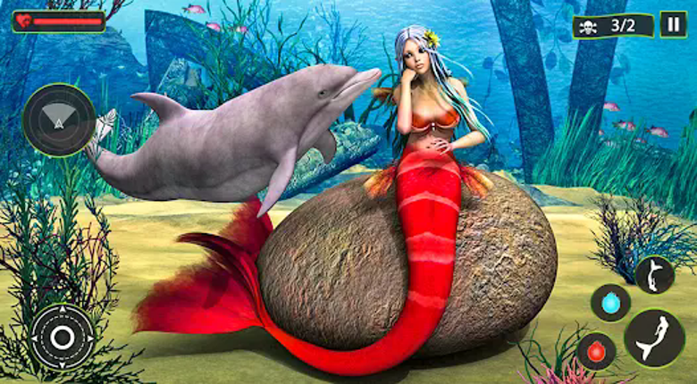 Mermaid Simulator Mermaid Game screenshot