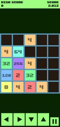 2048 Merge screenshot