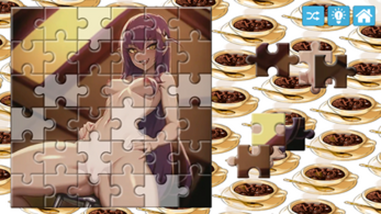 Hentai Jigsaw Puzzle AI: Vampire Girl Image