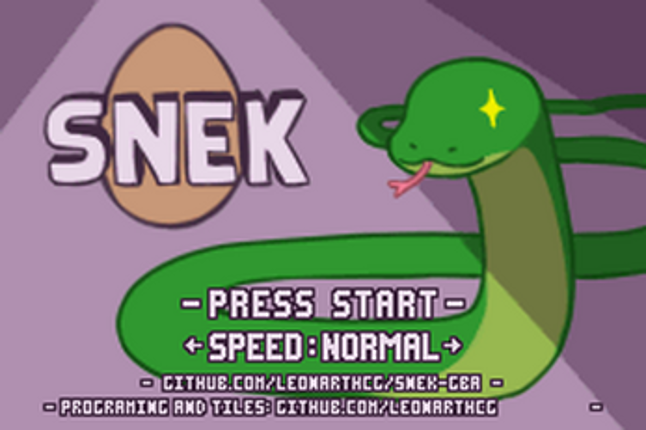Snek GBA Image