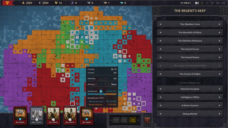 Imperial Wager: The Shattered Crown of Augustus screenshot
