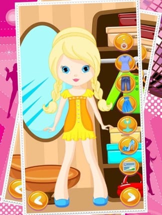 Little Girl Dress Up Dolls - Fashion Makeover Game For Girls screenshot