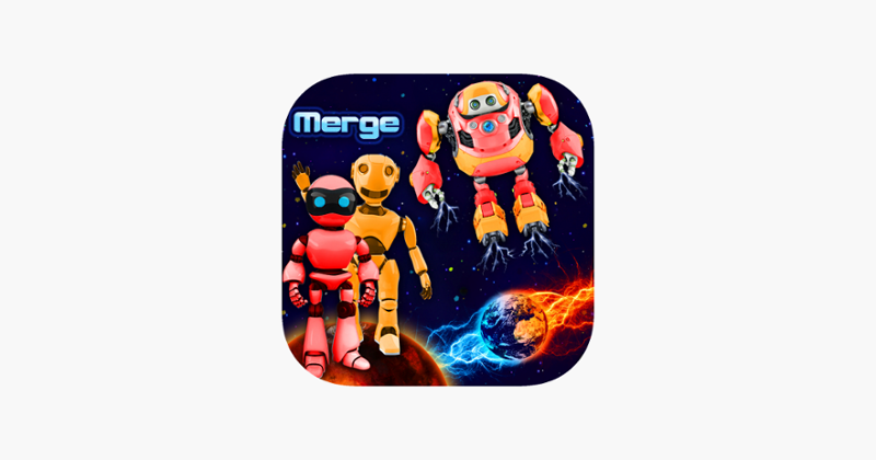 Merge Robots &amp; Go To Mars! Game Cover