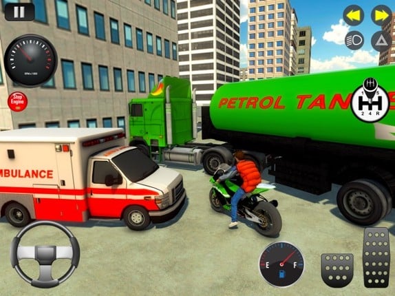 Real Service Truck Drive City screenshot