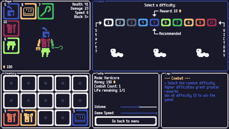Risk-o-matix screenshot