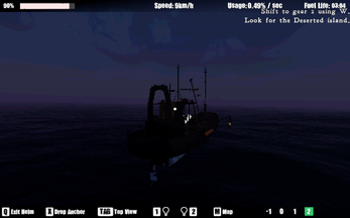 Sailing in the Dark Image