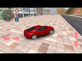 Simulator Driver Sport Car 3D Image