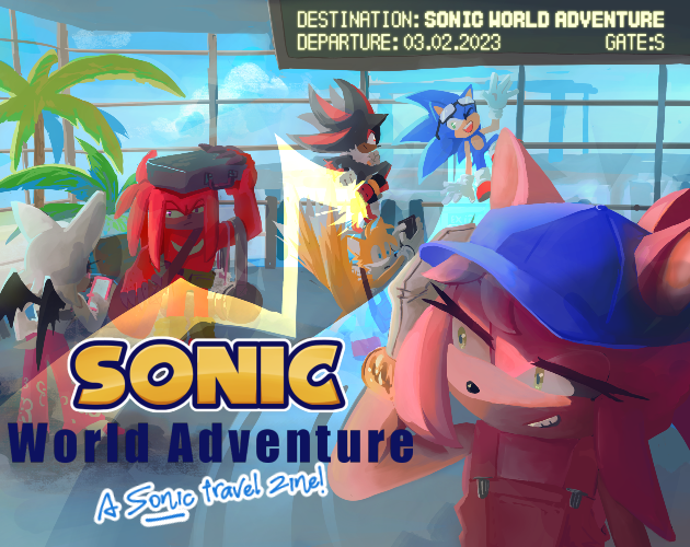 Games like Sonic World Adventure Zine
