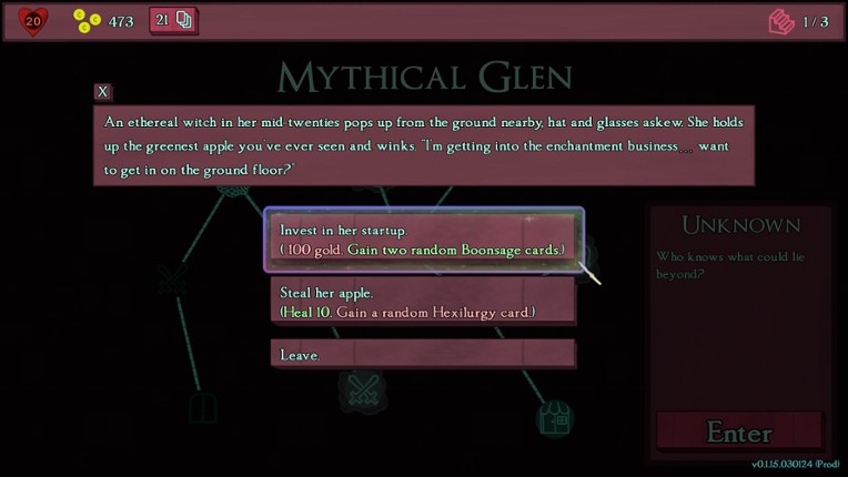 Spellcard Academy screenshot