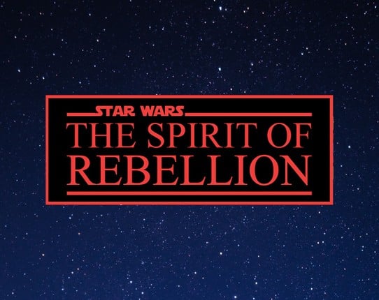 Star Wars: The Spirit of Rebellion Game Cover