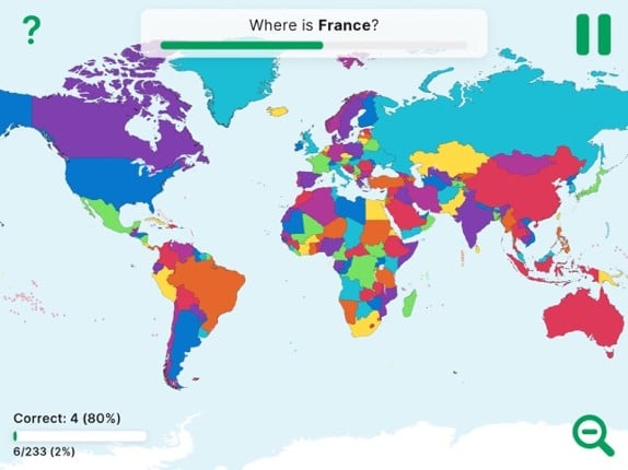 StudyGe - World Geography Quiz screenshot