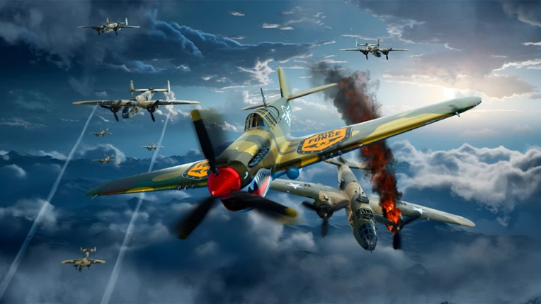 WWII AIRPLANE FIGHT - Battle War Squad screenshot