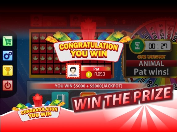 Amazing Wheel™ Canada - Xmas Word Phrase Quiz screenshot