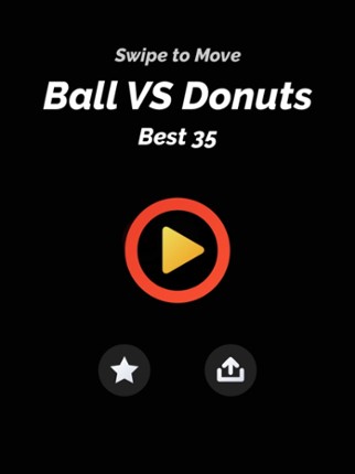 Ball VS Donuts - 3D Casual screenshot