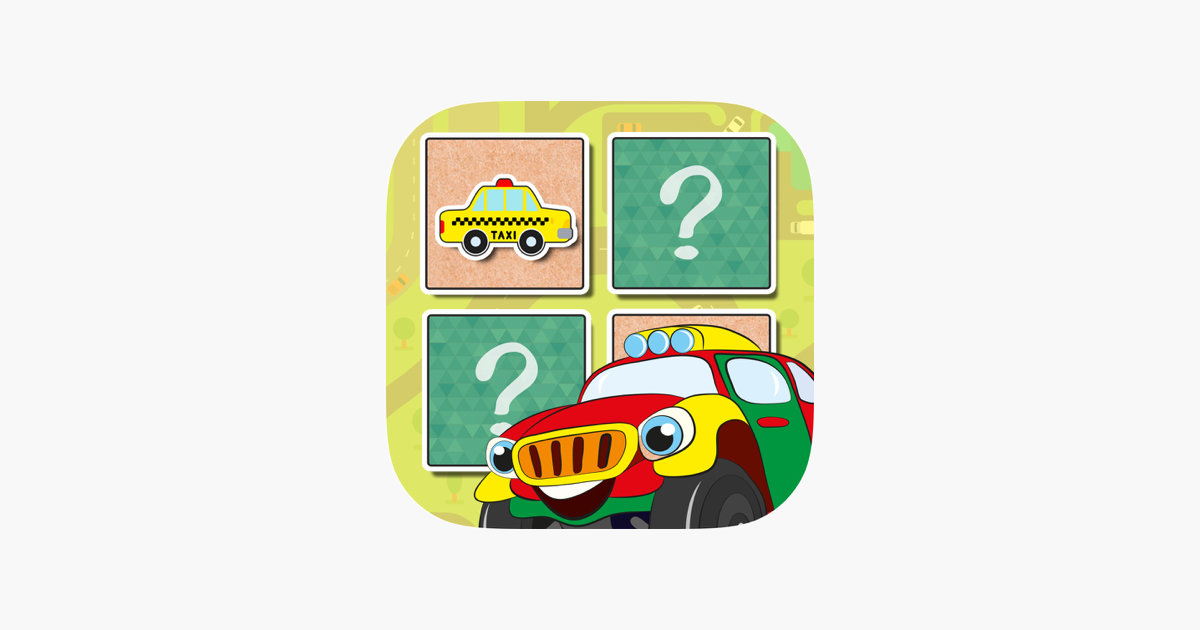 Games like Cars find the Pairs learning game