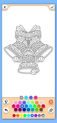 Christmas coloring for all screenshot