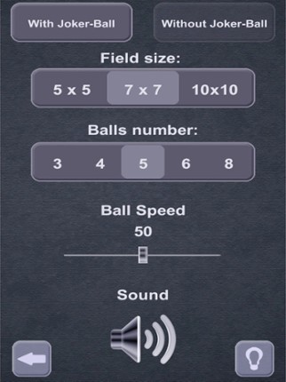 Color Bubbles in line screenshot
