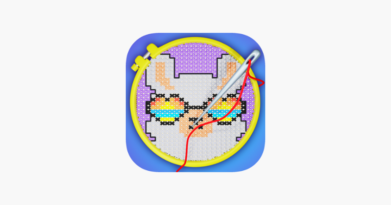 Cross Stitch: Color by Letters Image