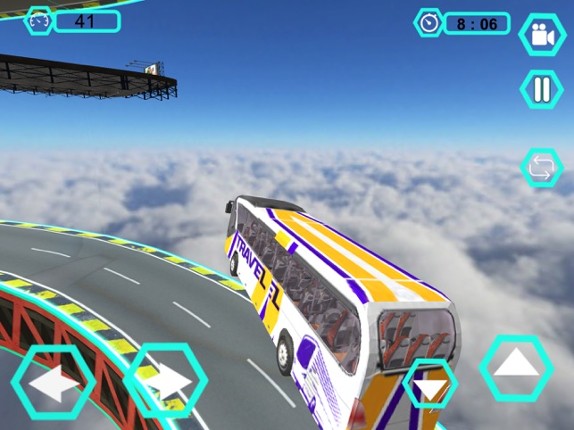 Dangerous Driving On Sky screenshot