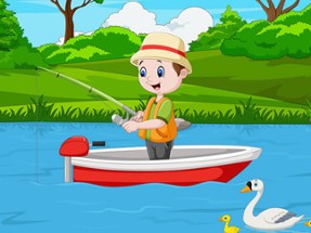 Fishing Jigsaw Image