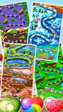 Fruit Heart Sweet Charm Heroes 3 Match Valentine Day screenshot