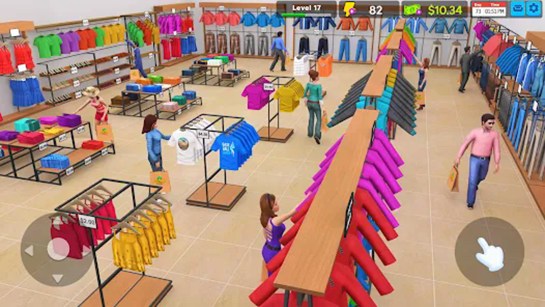 Garments Shop - Simulator Game screenshot