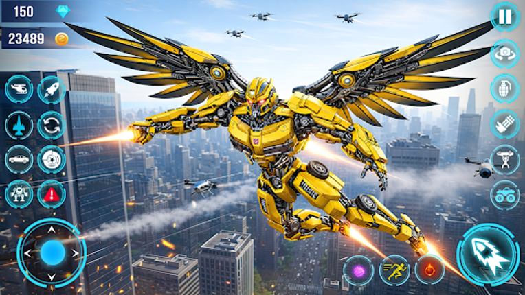 Robot Game: Robot Transform 3D Image